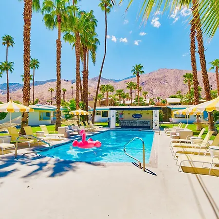 A Place In The Sun Hotel - Adults Only Big Units, 24H Heated Pool & Spa In 1 Acre Park Prime Location, Dog Friendly, Top Midcentury Modern Boutique Hotel-3